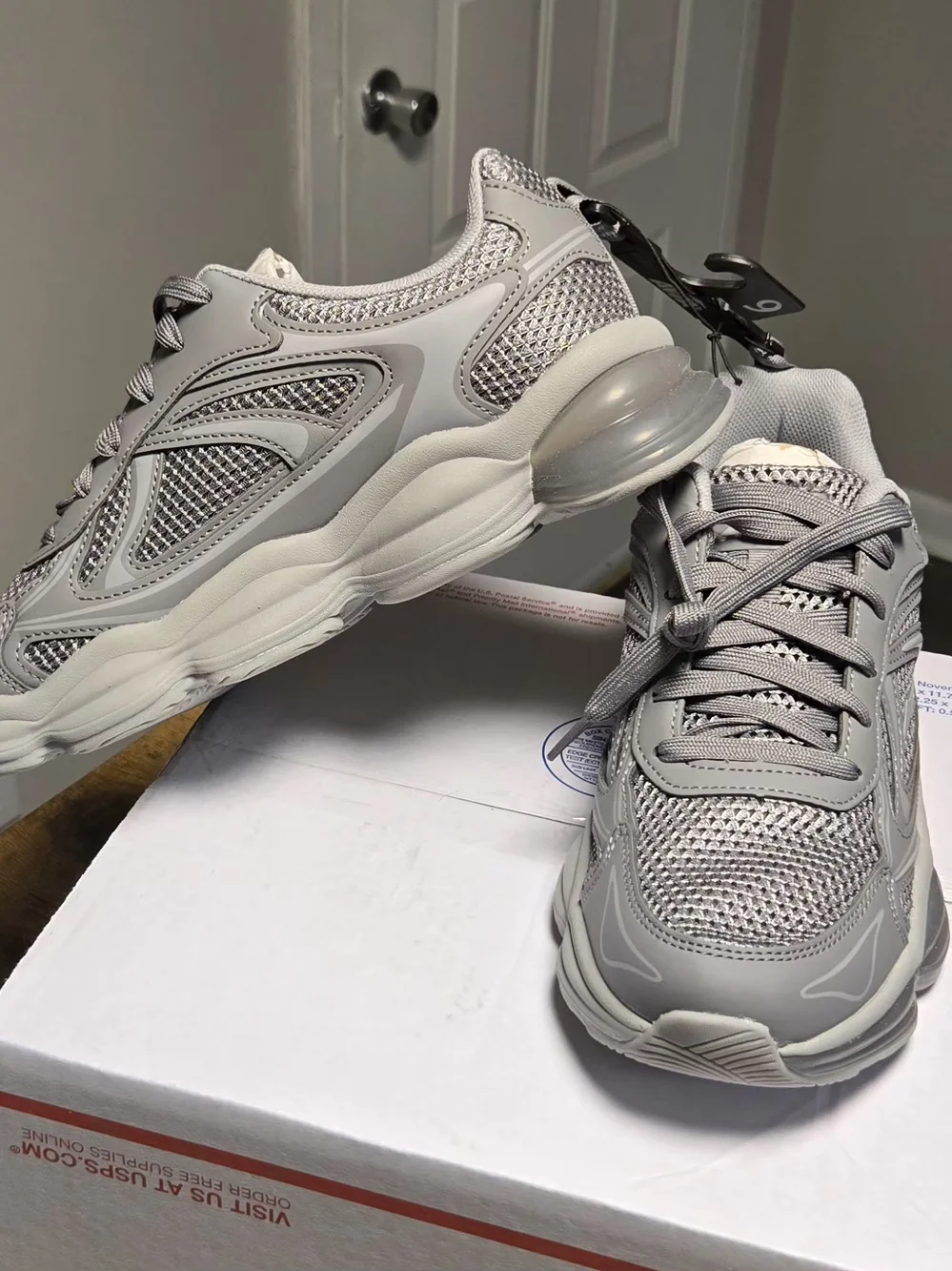 Avia Men's Athletic Sneakers in Grey